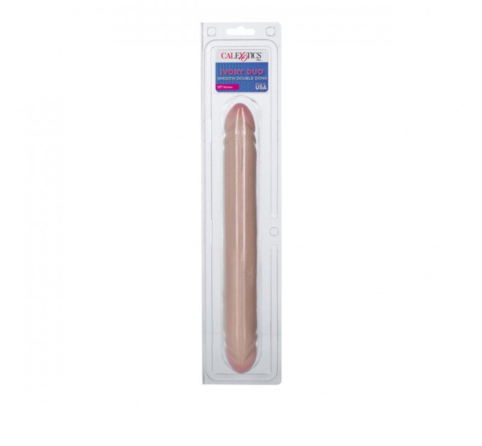 Двойной фалоимитатор California Exotic Novelties Smooth Double Dong Blackjack 12