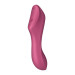 Двойной вибратор с вакуумной стимуляцией Satisfyer Curvy Trinity 3, розовый