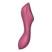 Двойной вибратор с вакуумной стимуляцией Satisfyer Curvy Trinity 3, розовый