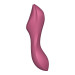 Двойной вибратор с вакуумной стимуляцией Satisfyer Curvy Trinity 3, розовый