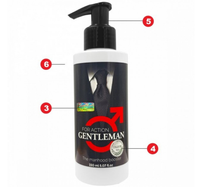 Эрекционный гель LoveStim POP GENTELMAN 150 мл