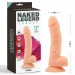 Фаллоимитатор на присоске Chisa Naked Legend Labour 7.9, бежевый