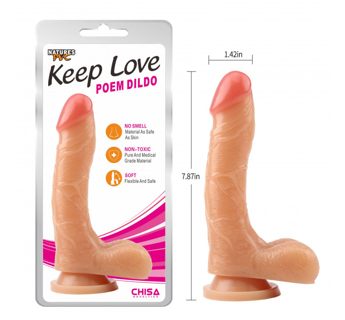 Фаллоимитатор Chisa Keep Love Poem dildo