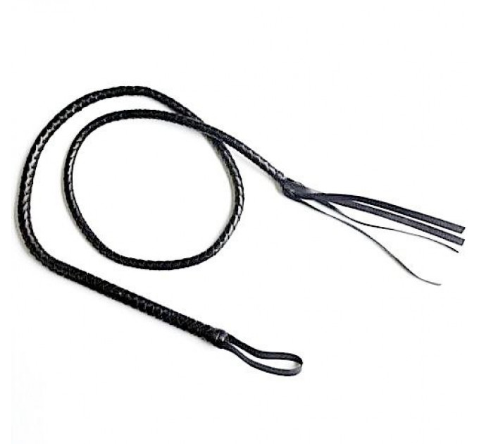 Кнут длинный DS Fetish Whip Long Black