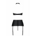 Комплект белья с поясом для чулок NANCY SET black S/M - Passion