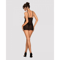 Пеньюар Obsessive Lucita та стрінги S/M