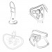 Комплект старапон+ трусики ROMP Piccolo Pegging Kit