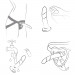 Комплект старапон+ трусики ROMP Piccolo Pegging Kit