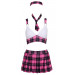 Костюм школьницы в клеточку Cottelli Collection Schoolgirl 4 предмета, M