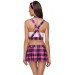 Костюм школьницы в клеточку Cottelli Collection Schoolgirl 4 предмета, M