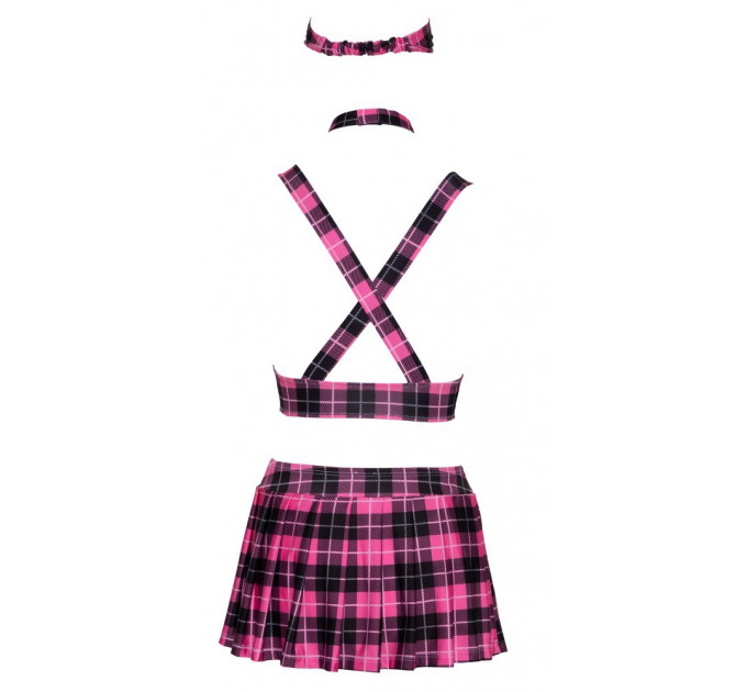 Костюм школьницы в клеточку Cottelli Collection Schoolgirl 4 предмета, M