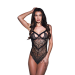 Кружевное боди SEXY STRAPPY LACE TEDDY BLACK, S/M