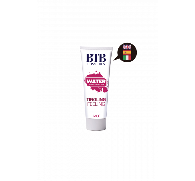 Лубрикант на водной основе BTB WATER BASED TINGLING EFFECT LUBRICANT 100ML