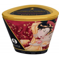 Масажна свічка Shunga Massage Candle Strawberry з ароматом полуниці, 170 мл
