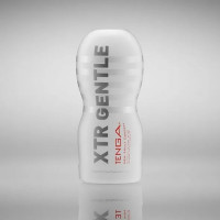 Мастурбатор у колбі рельєфний Tenga Original Xtra Gentle, білий