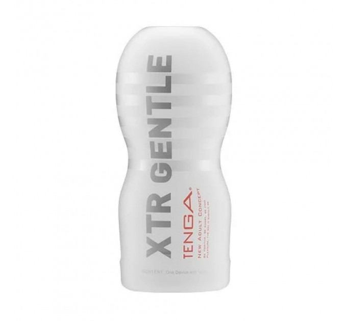Мастурбатор в колбе рельефный Tenga Original Xtra Gentle, белый