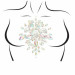 Наклейка с драгоценными камнями для тела Leg Avenue Celestial Body Jewels Sticker O/S