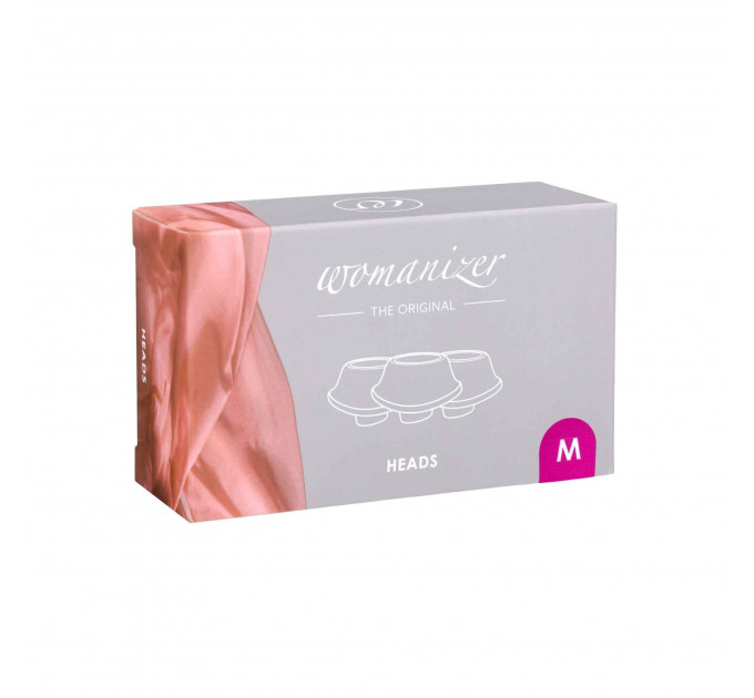 Сменные насадки на Womanizer Premium и Classic, фиолетовые, размер М