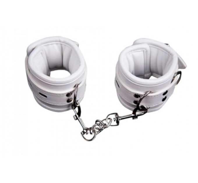 Оковы DS Fetish Ankle restraints white