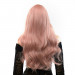 Парик длинный волнистый Fetish Hair нежно розовый, 60 см