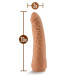 Реалистичный фаллоимитатор, LOCK ON HEXANITE DILDO WITH