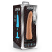 Реалистичный фаллоимитатор, LOCK ON HEXANITE DILDO WITH