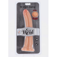Реалистичный фаллоимитатор из киберкожи, двойной плотности ToyJoy Dual Density Dong, бежевый
