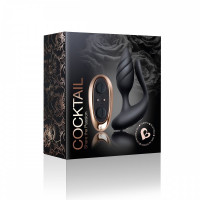 RO14587 вібратор для пар ROCKS-OFF-COCKTAIL DUAL MOTORED COUPLES TOY BLACK