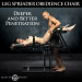 Секс-кровать/стул трансформер Stretching Bondagestoel - Zwart