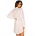 Сексуальный халат-рубашка Obsessive Stellya babydoll white M/L