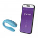 Смарт-вибратор для пар We-Vibe Sync Go Turquoise, голубой