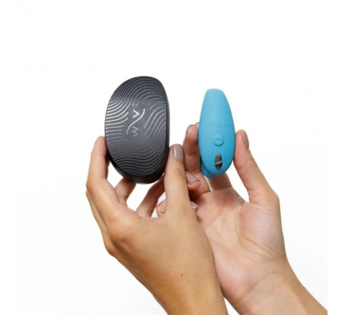 Смарт-вибратор для пар We-Vibe Sync Go Turquoise, голубой