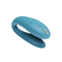 Смарт-вибратор для пар We-Vibe Sync Go Бирюзовый, голубой