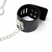Система фиксации DS Fetish Neck collar and hogtie restraints with chain черная