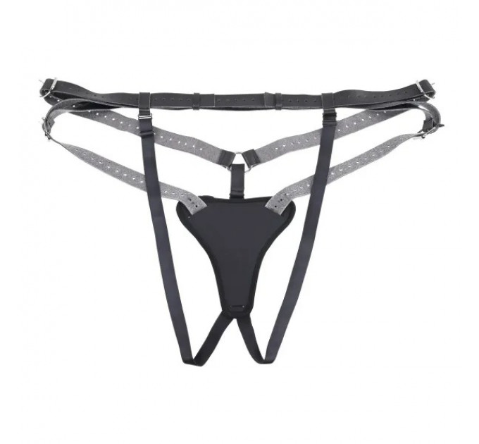 Трусики для страпонів Sportsheets Aurora High Waisted чорні