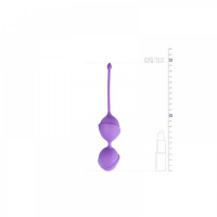 Вагинальные шарики двойные Purple Double Vagina Balls