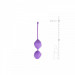 Вагинальные шарики двойные Purple Double Vagina Balls