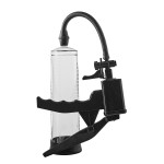 Вакуумная помпа для пениса Dream Toys Ramrod Pistol Penis Pump, с эрекционным кольцом