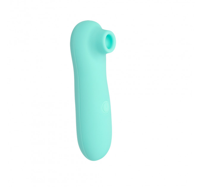 Вакуумный вибратор Chisa Irresistible Touch, бирюзовый