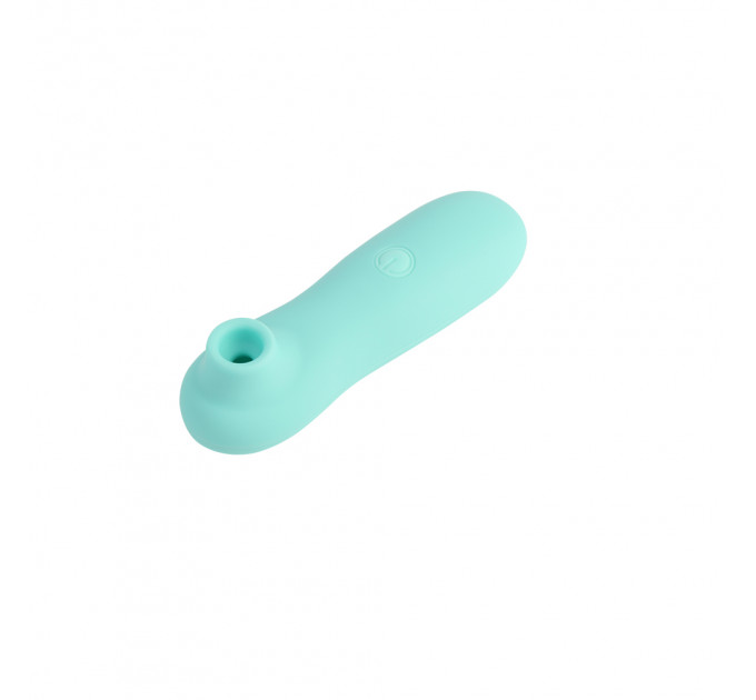 Вакуумный вибратор Chisa Irresistible Touch, бирюзовый
