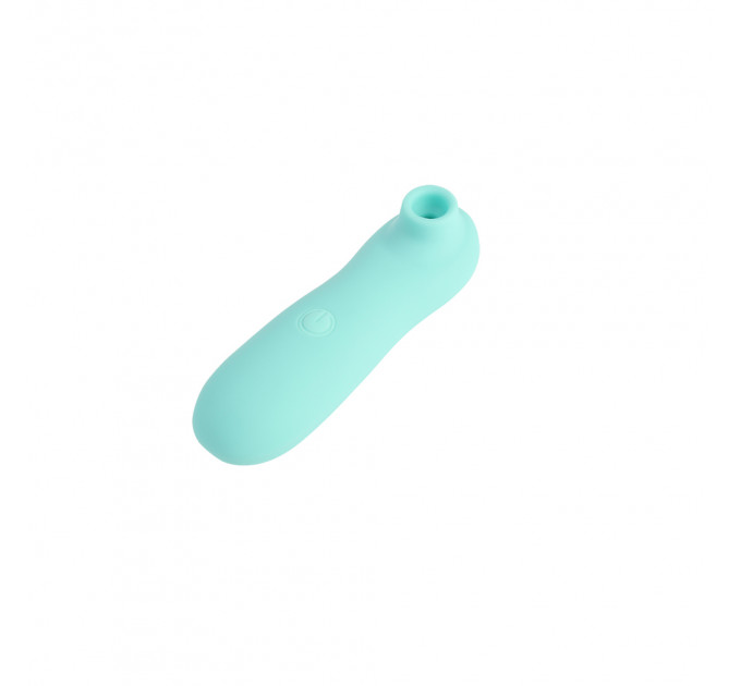 Вакуумный вибратор Chisa Irresistible Touch, бирюзовый