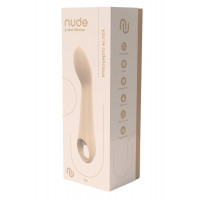 Вібратор Dream Toys Nude Ivy для точки G, бежевий