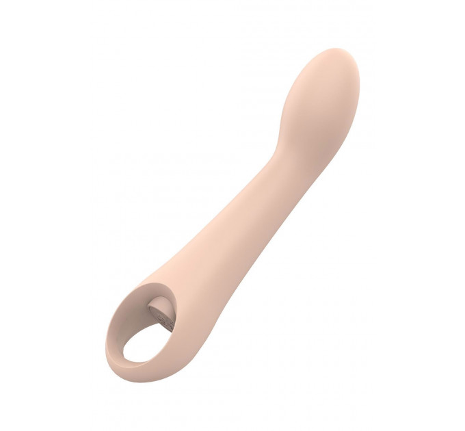 Вибратор Dream Toys Nude Ivy для точки G, бежевый