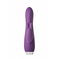 Вібратор кролик Dream Toys Flirts Rabbit, фіолетовий, 17 х 3 см