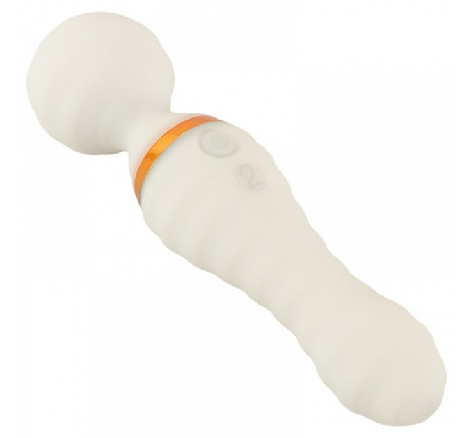 Вибратор микрофон рельефный You2Toys GITD Wand Vibrator, светится в темноте