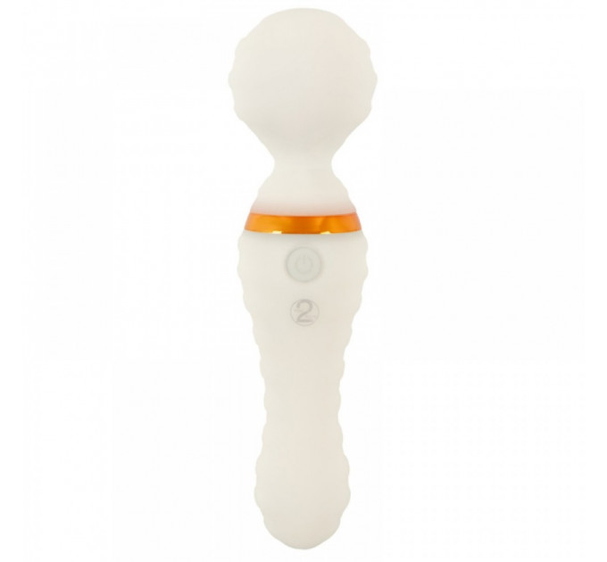 Вибратор микрофон рельефный You2Toys GITD Wand Vibrator, светится в темноте
