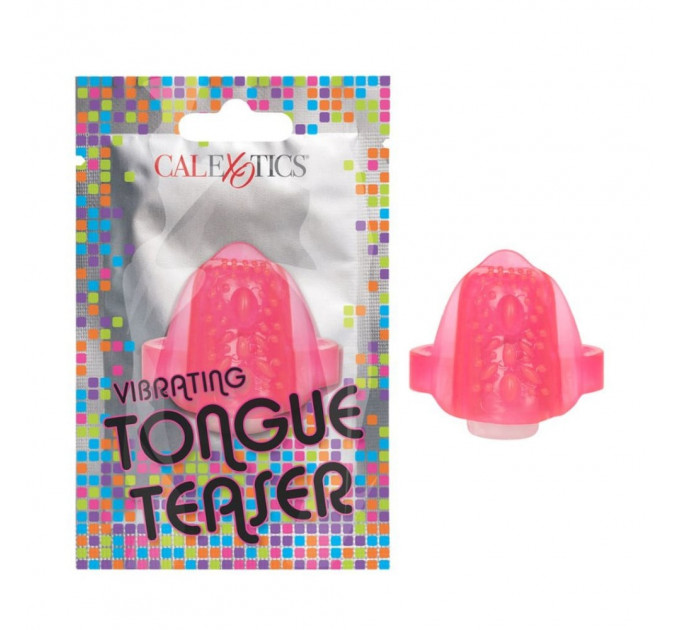 Вибратор на язык California Exotics Vibrating Tongue Teaser, розовый