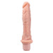 Вибратор реалистичный с выпуклыми венками Blush Dr. Skin Dr. Richard, бежевый