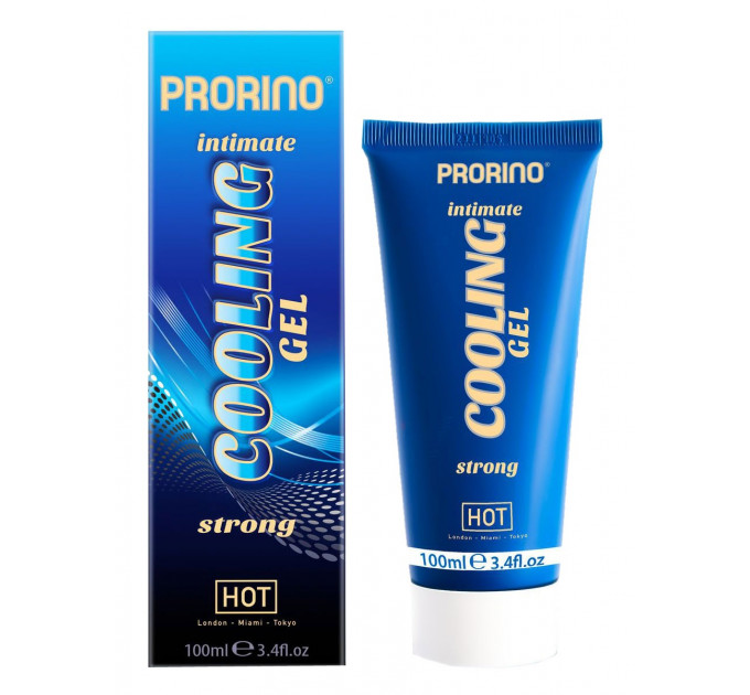 Інтимний гель Hot PRORINO Intimate Strong з ефектом охолодження, 100 мл