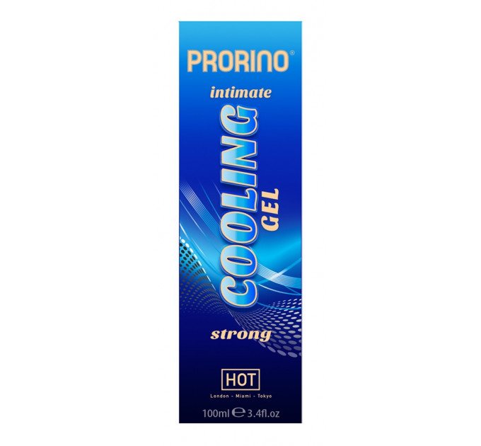 Інтимний гель Hot PRORINO Intimate Strong з ефектом охолодження, 100 мл